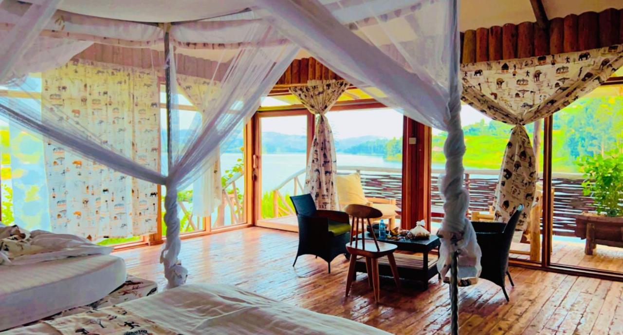 Lake Bunyonyi Rock Resort Kabale Exterior foto
