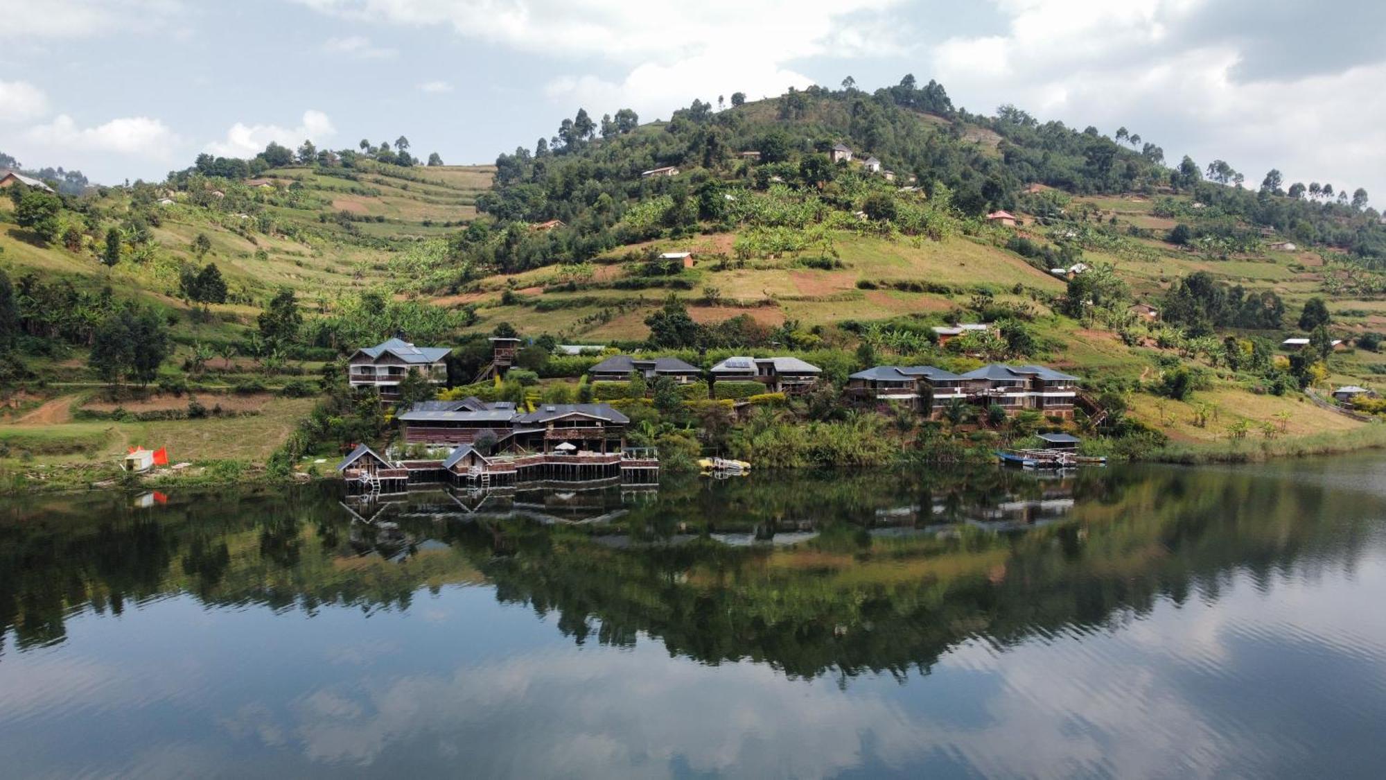Lake Bunyonyi Rock Resort Kabale Exterior foto