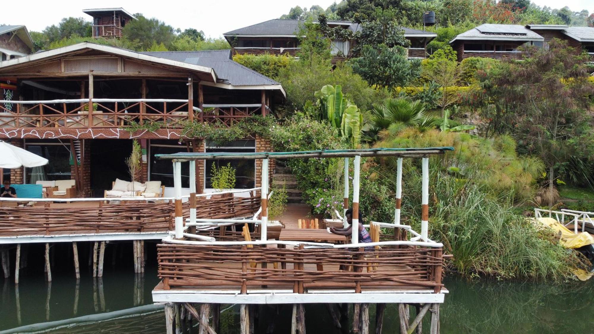 Lake Bunyonyi Rock Resort Kabale Exterior foto